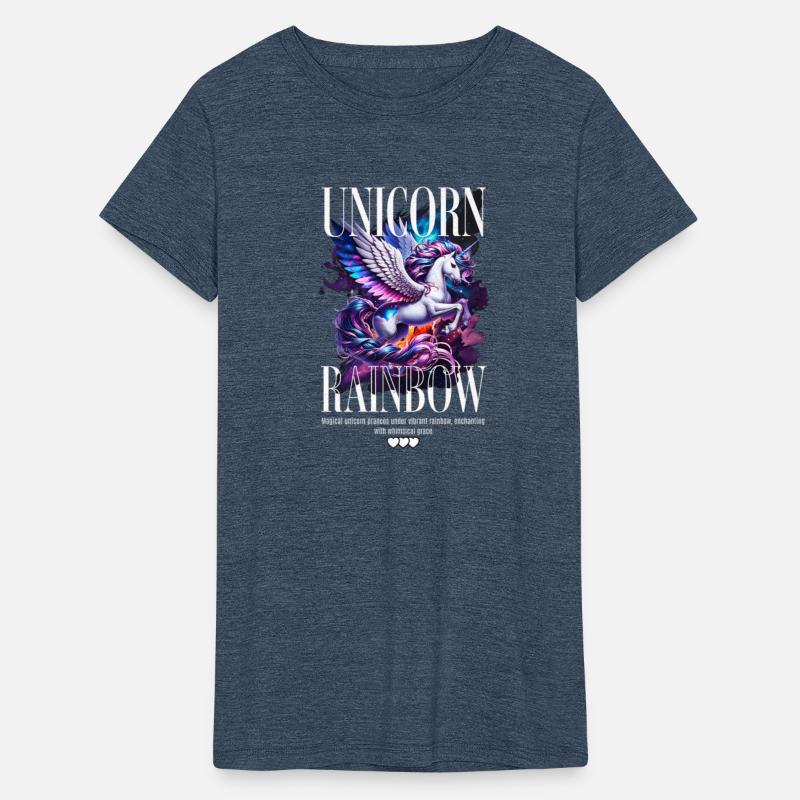 Unicorn Rainbow prancing Premium