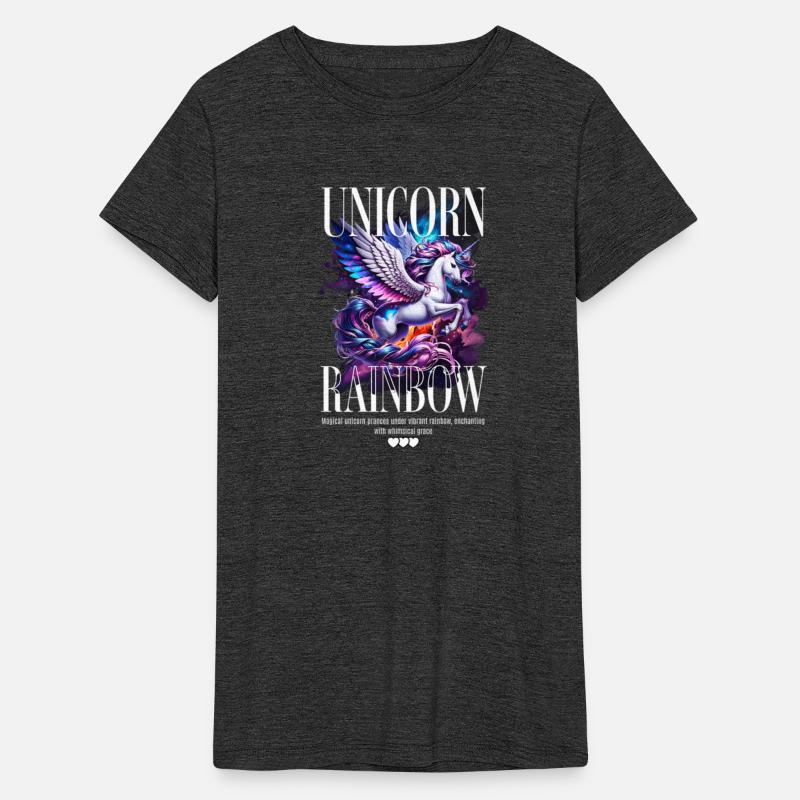 Unicorn Rainbow prancing Premium