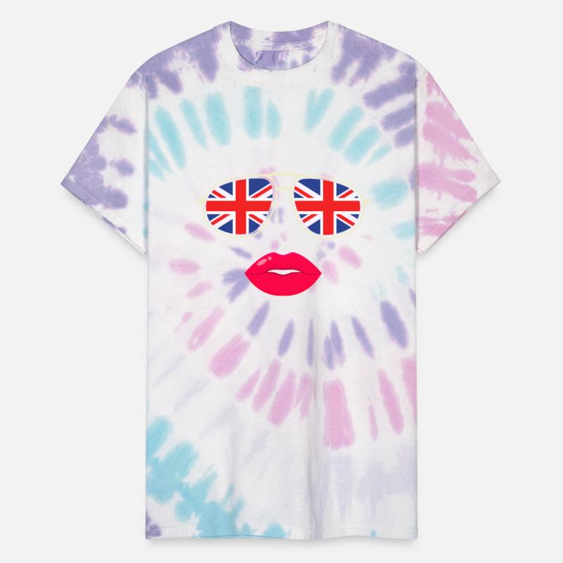 United Kingdom UK Flag Sunglasses Lips