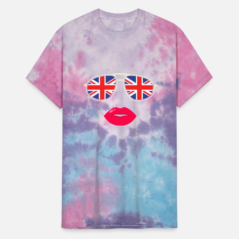 United Kingdom UK Flag Sunglasses Lips