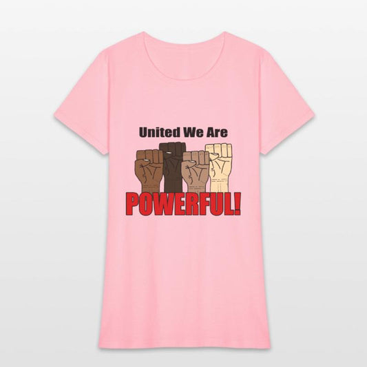 United We Are Powerful With Four Raised Fists V1
