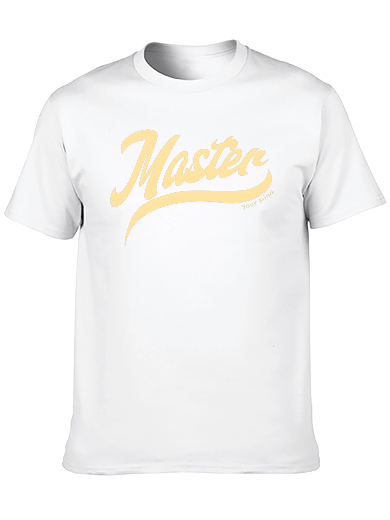 Master Your Mind T-Shirt - Motivational Black Tee