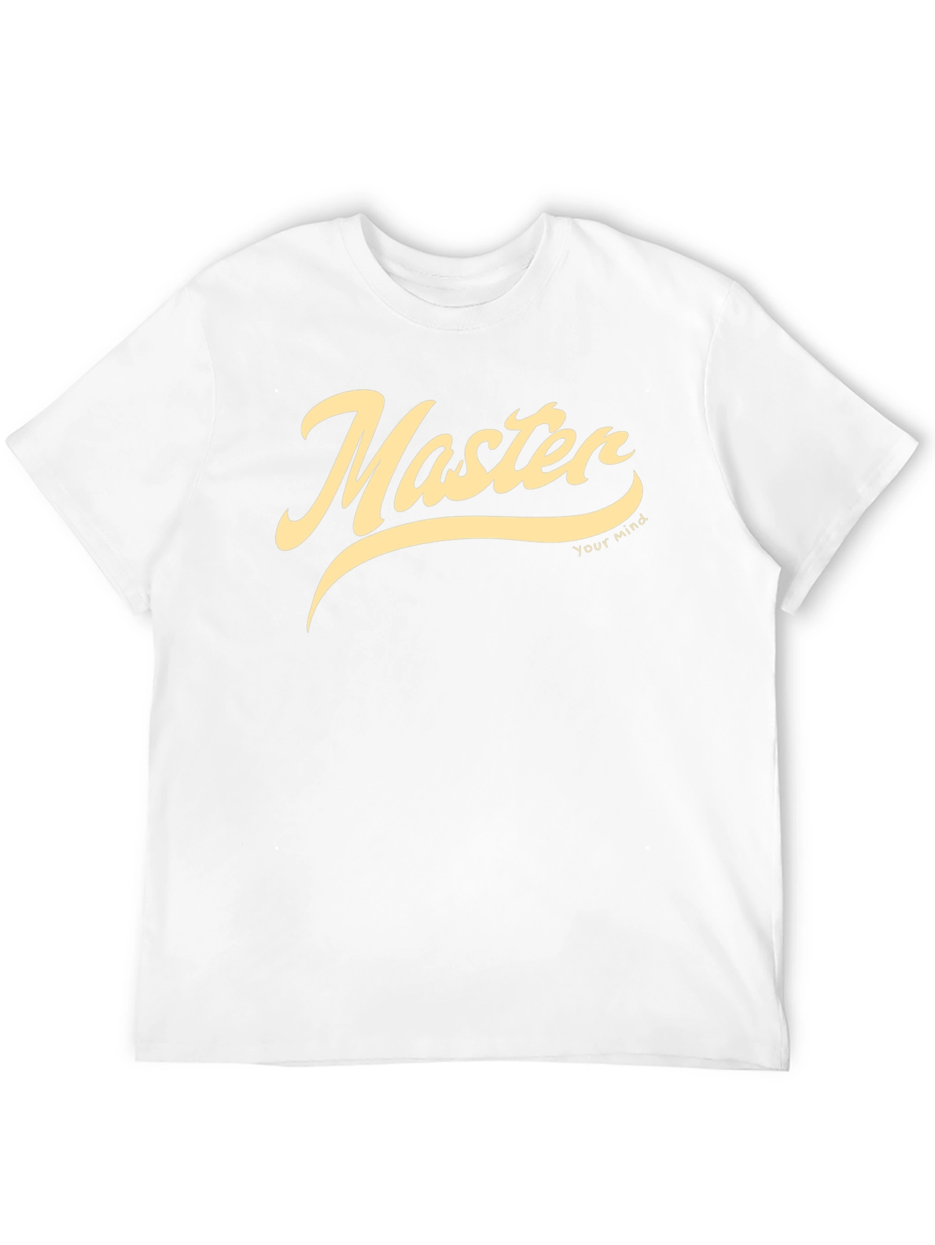 Master Your Mind T-Shirt - Motivational Black Tee