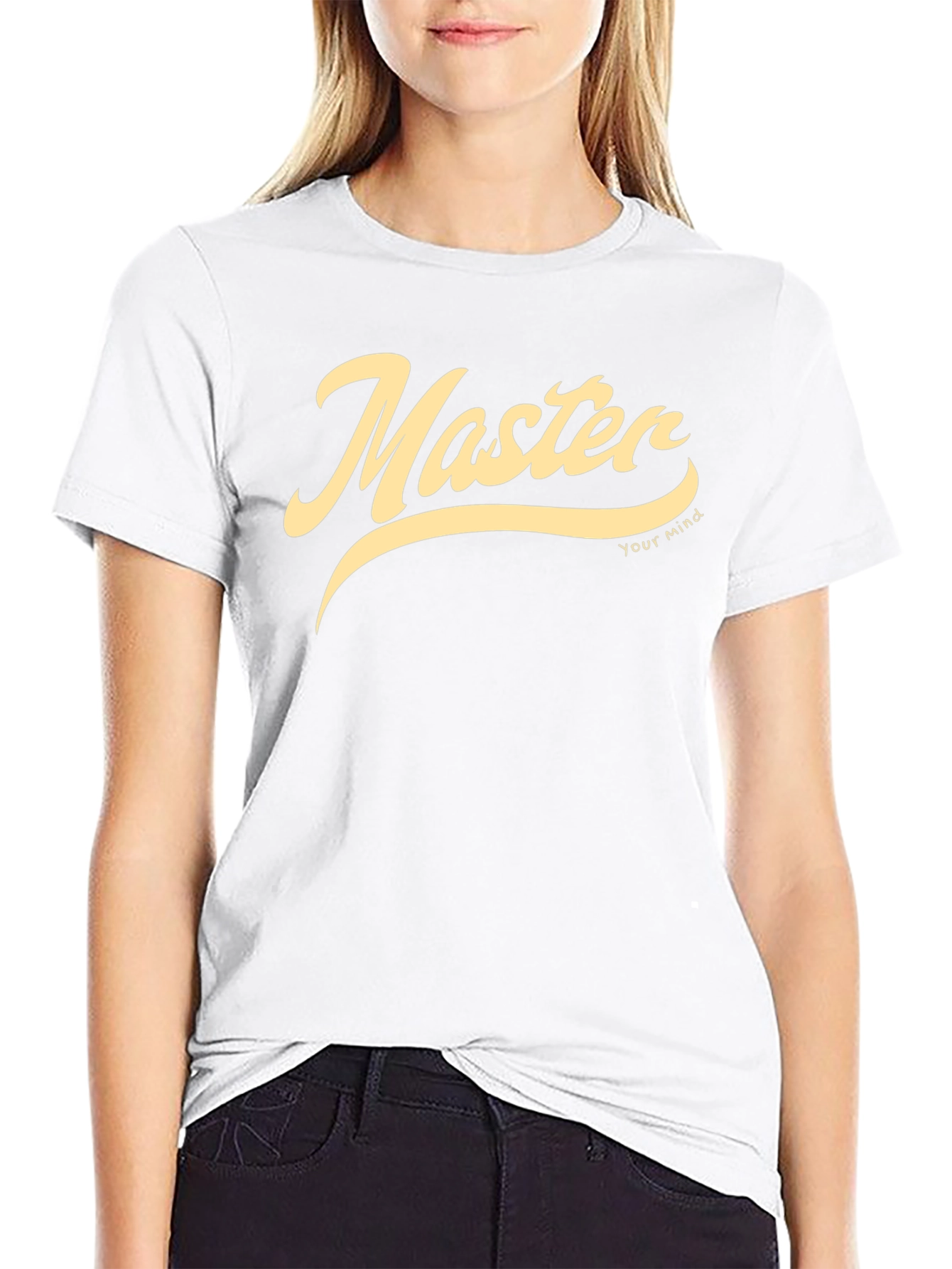 Master Your Mind T-Shirt - Motivational Black Tee