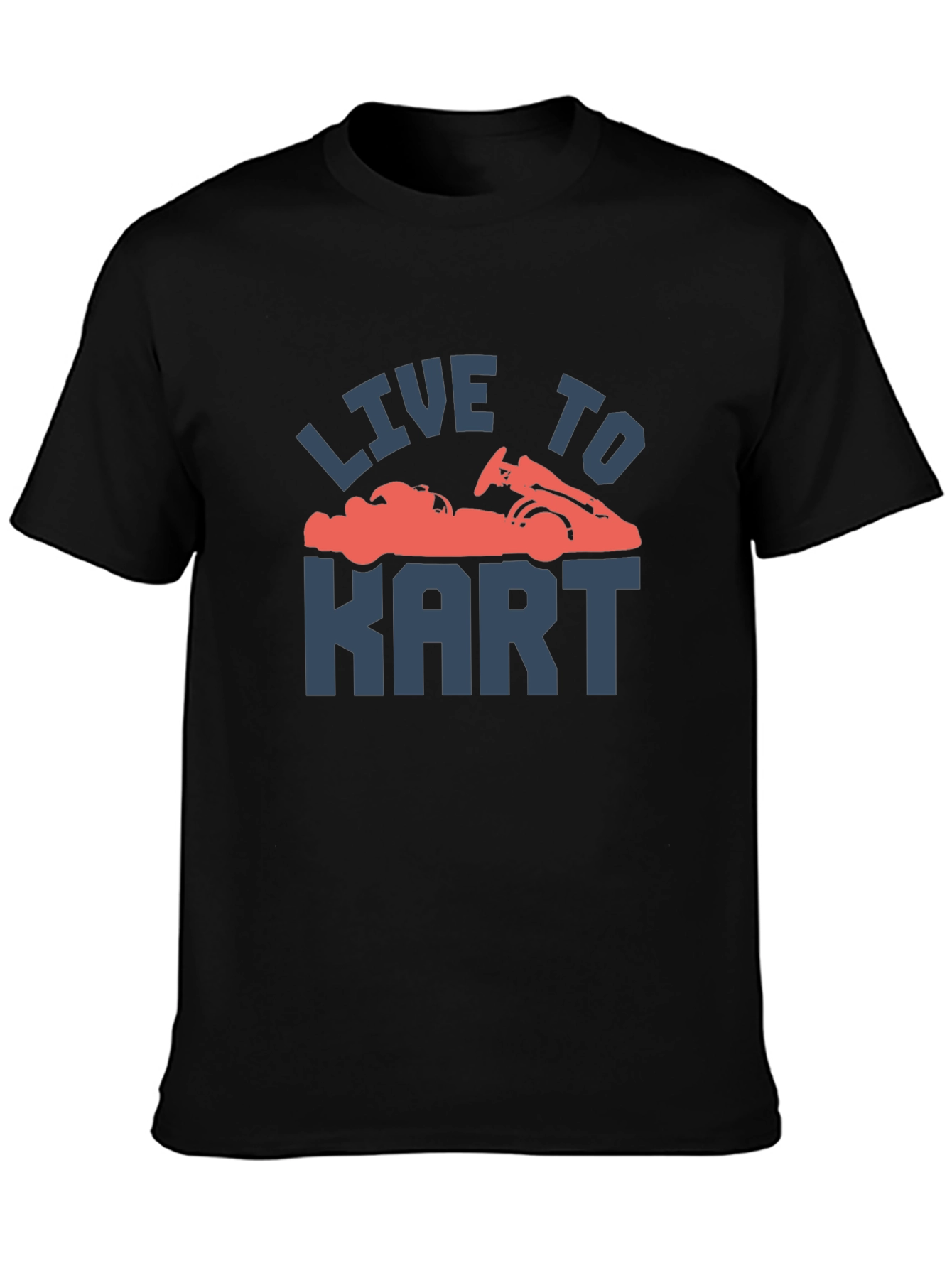 Live to Kart T-Shirt - Racing Kart Graphic Tee