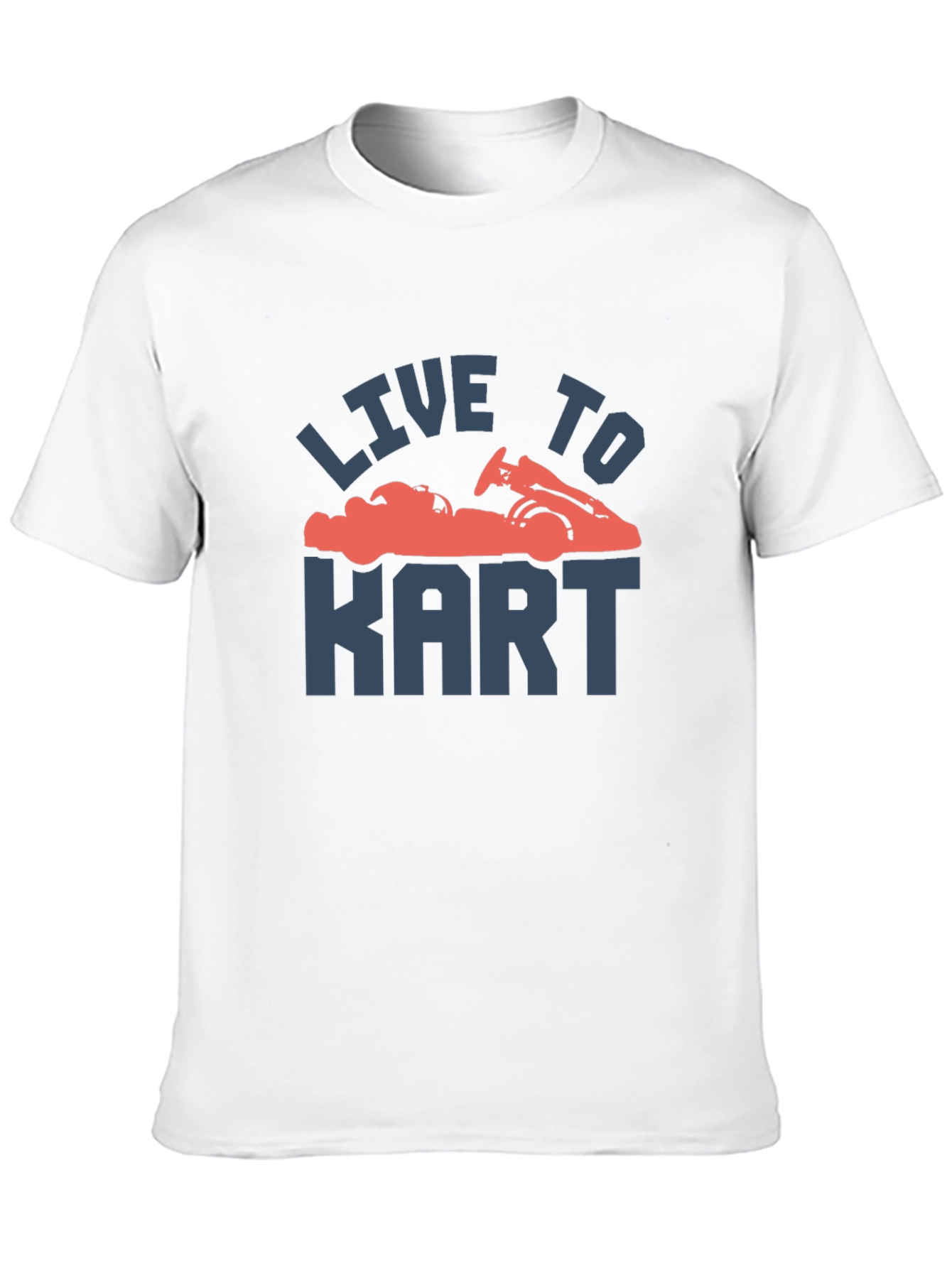 Live to Kart T-Shirt - Racing Kart Graphic Tee