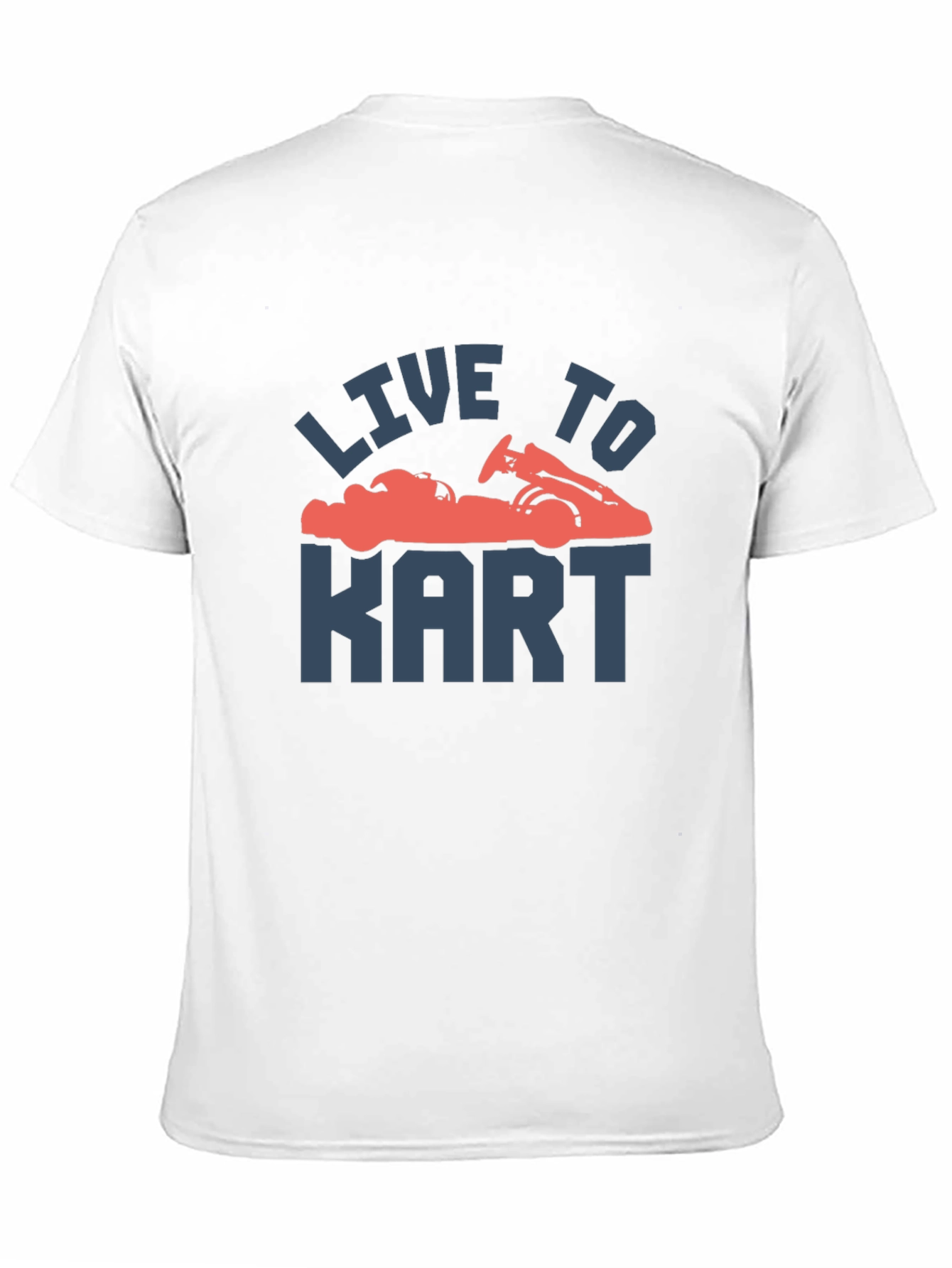 Live to Kart T-Shirt - Racing Kart Graphic Tee