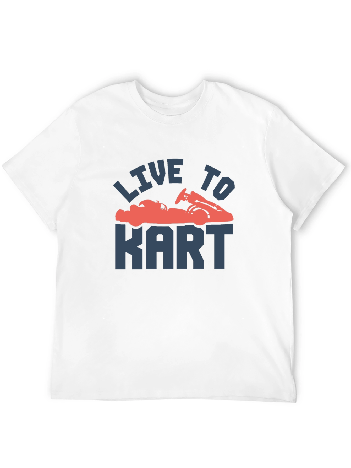 Live to Kart T-Shirt - Racing Kart Graphic Tee