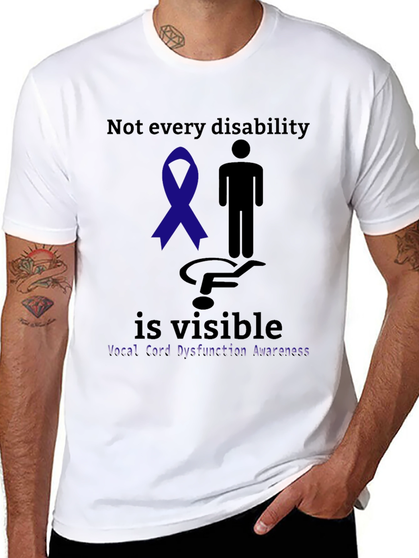 Invisible Disability Awareness T-Shirt