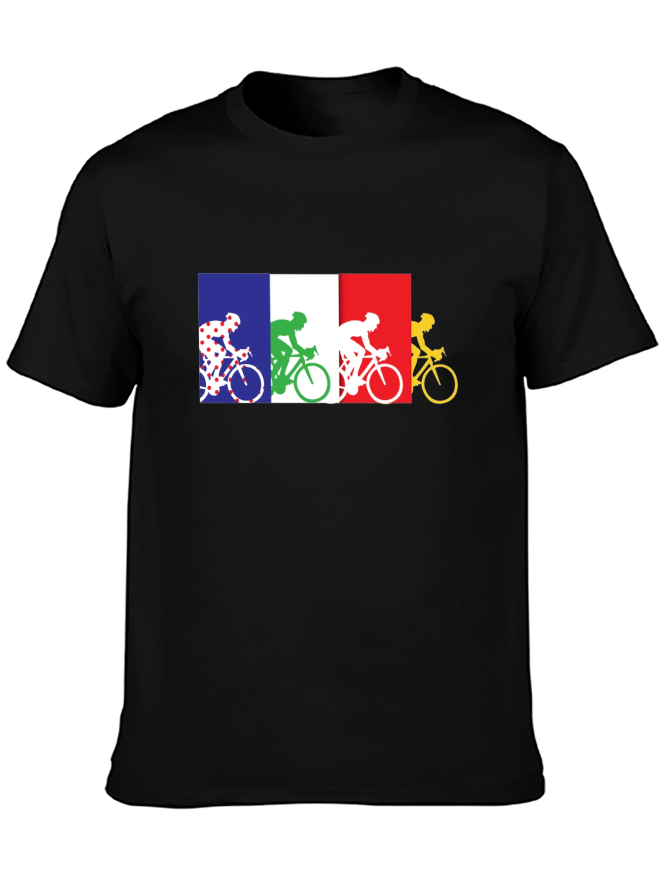 Cycling France Flag T-Shirt