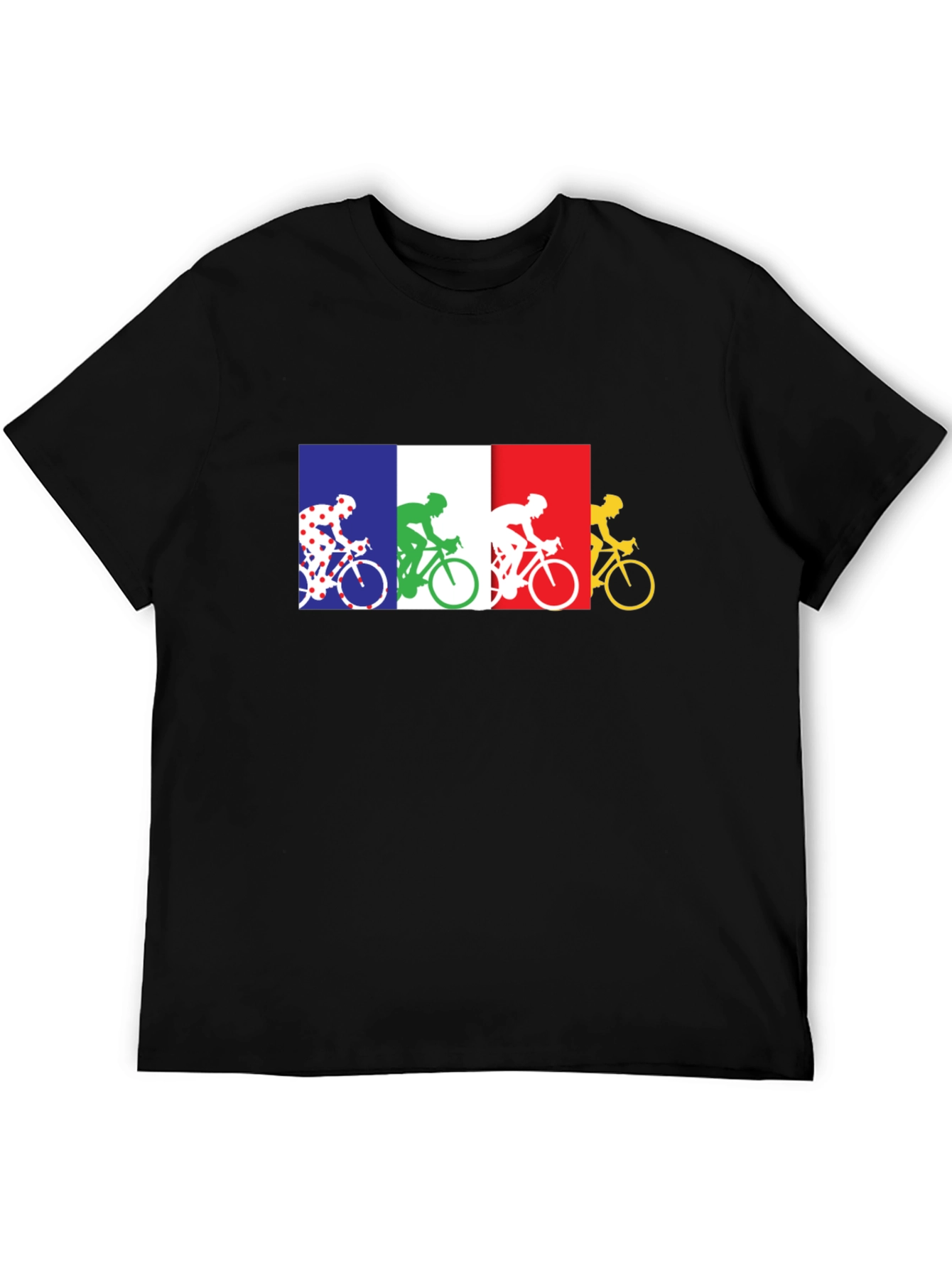 Cycling France Flag T-Shirt