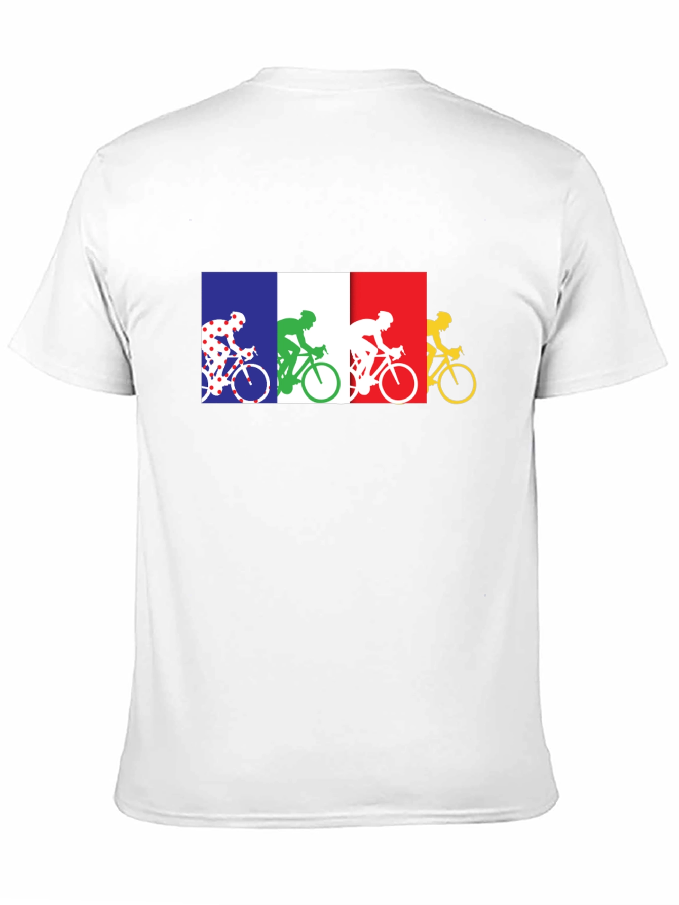 Cycling France Flag T-Shirt