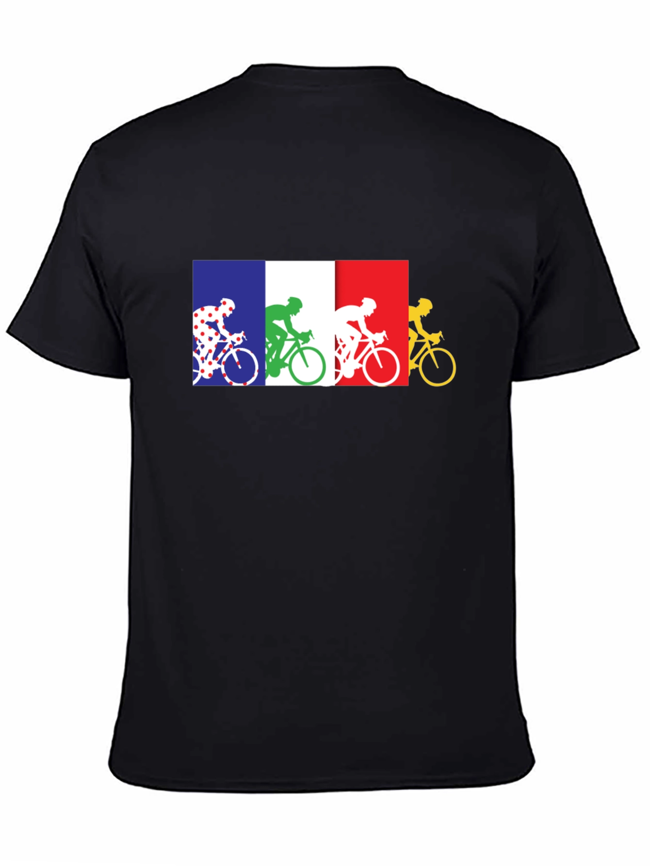 Cycling France Flag T-Shirt
