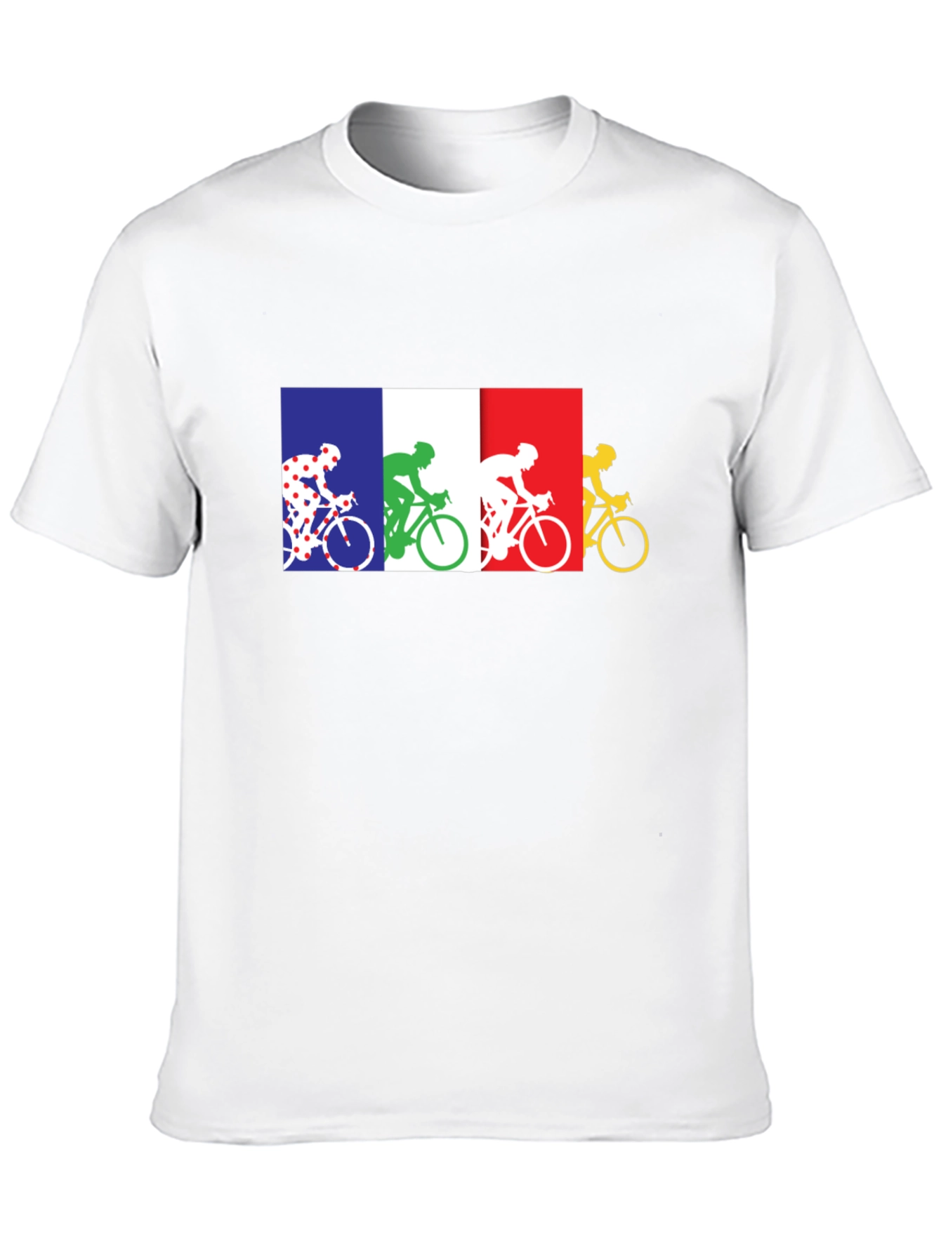 Cycling France Flag T-Shirt