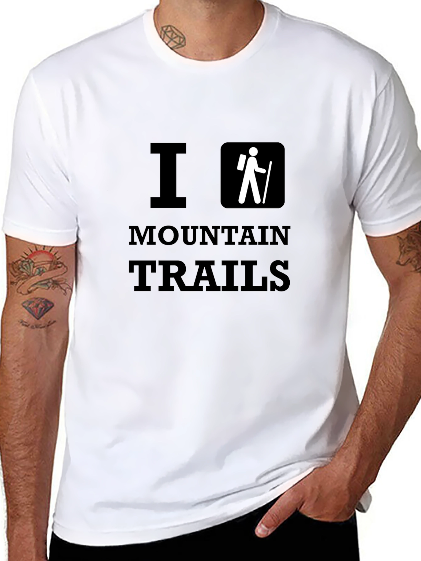 I Love Mountain Trails T-Shirt
