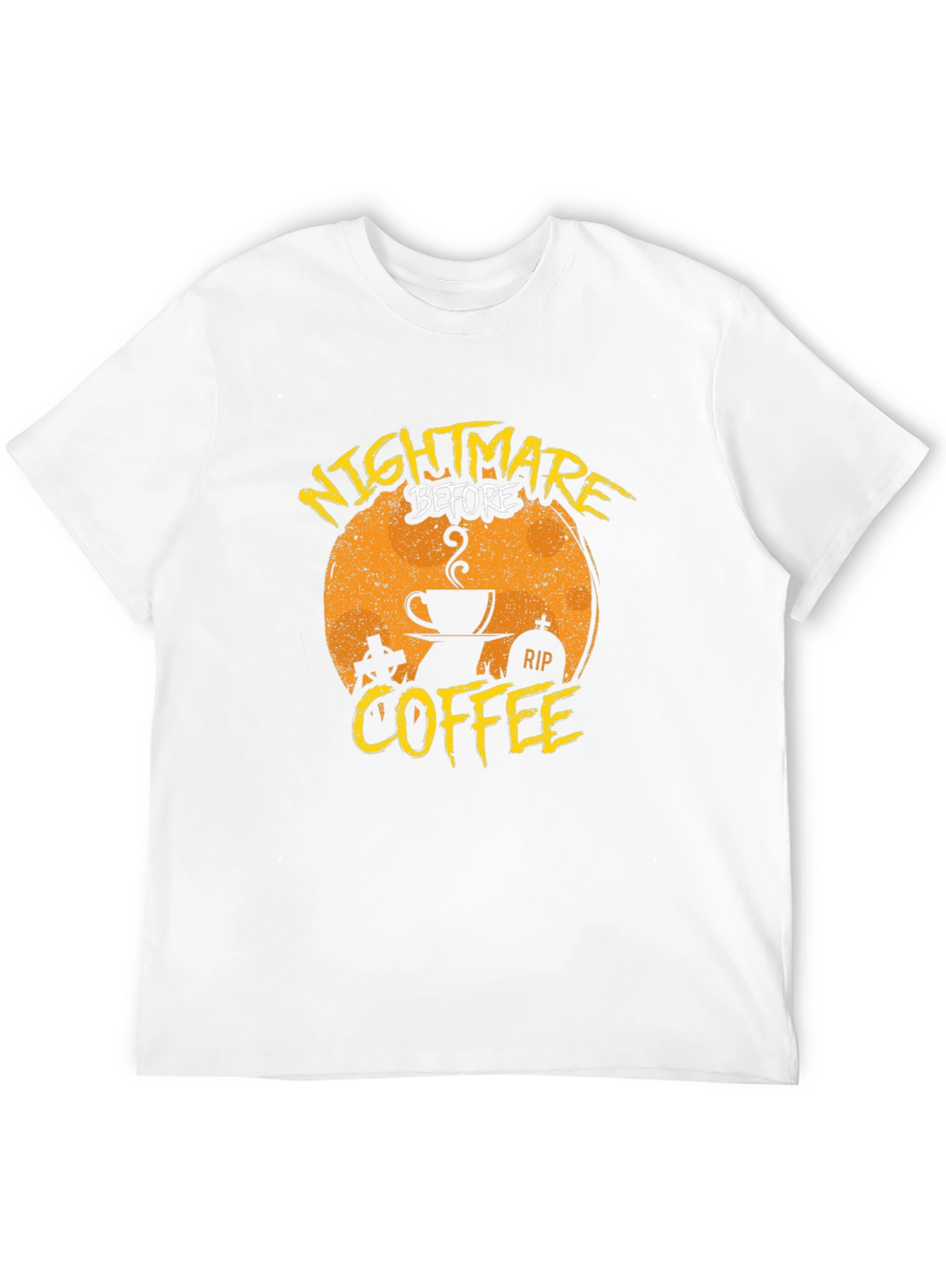 Nightmare Before Coffee Graphic T-Shirt