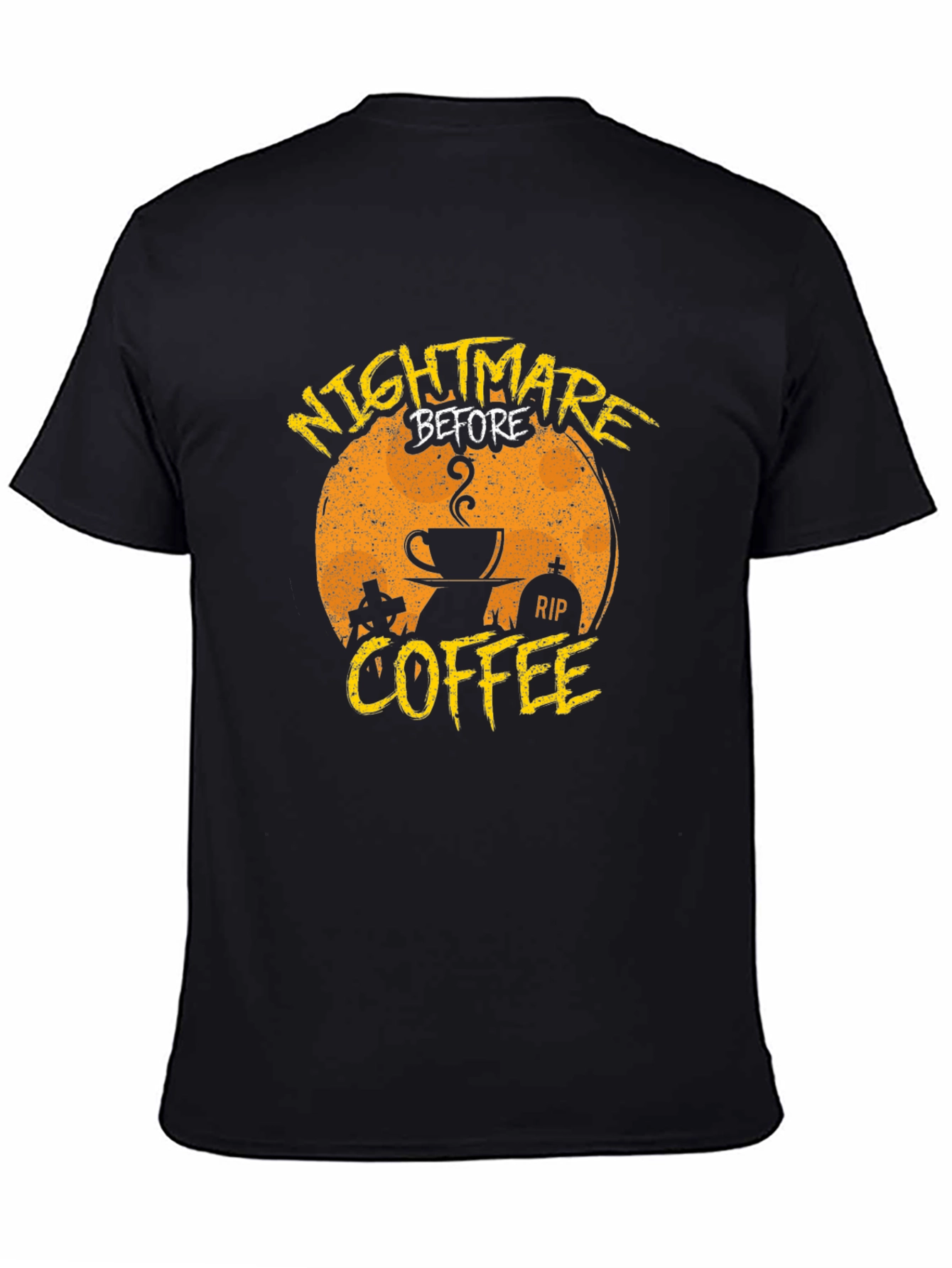 Nightmare Before Coffee Graphic T-Shirt