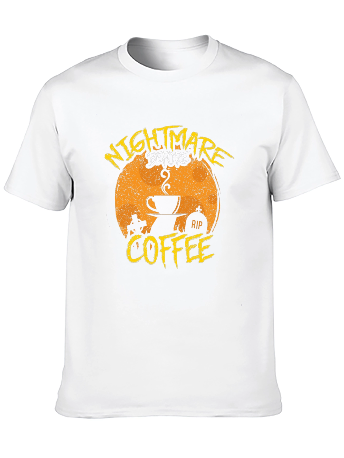 Nightmare Before Coffee Graphic T-Shirt