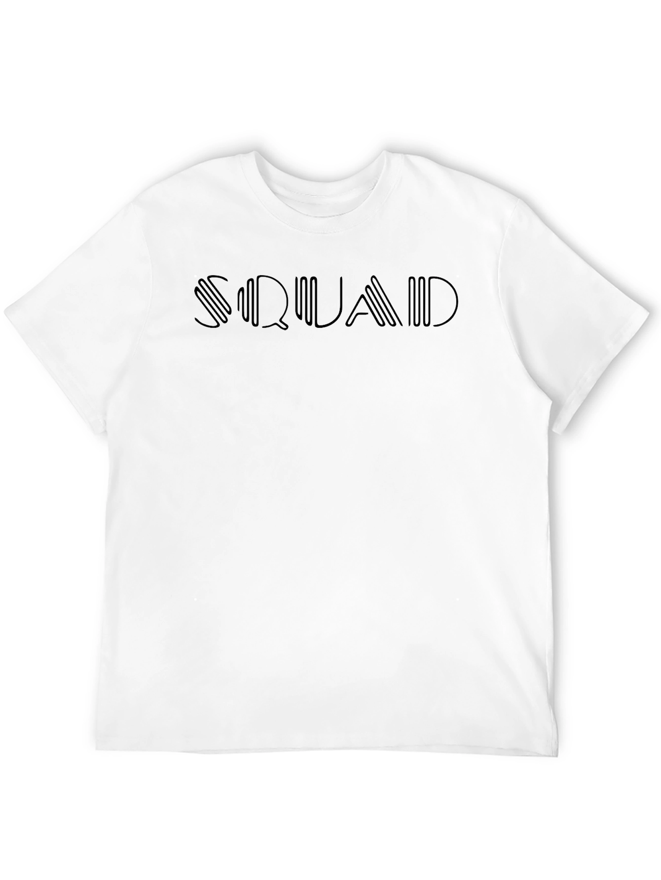 Squad Graphic T-Shirt - Modern Minimalist Design