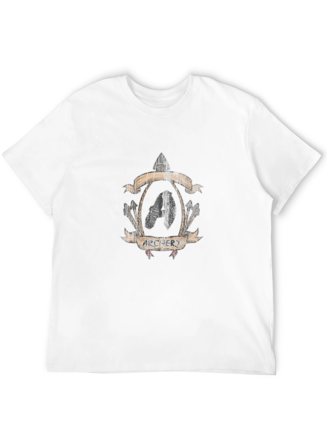 Archer Crest Graphic T-Shirt - Black
