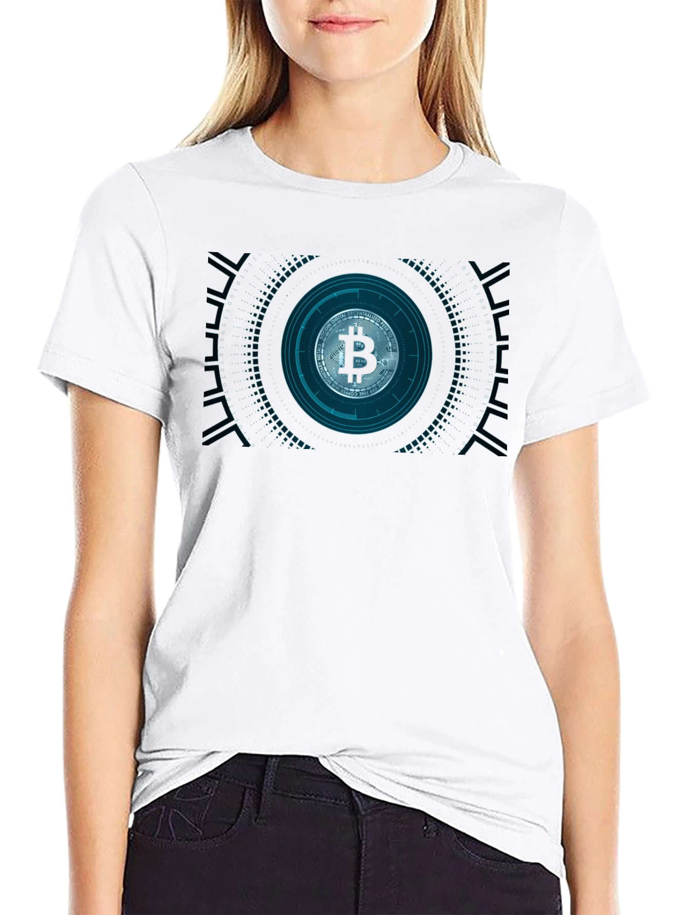 Bitcoin Tech Black T-Shirt