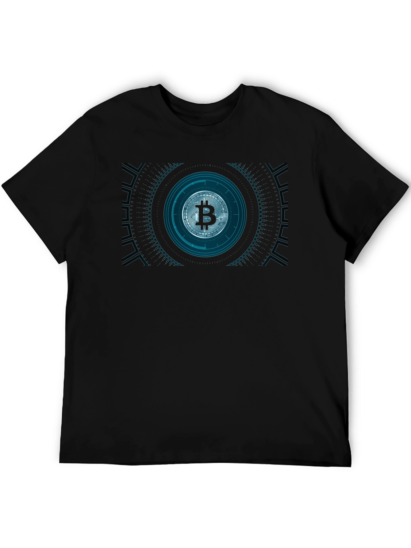Bitcoin Tech Black T-Shirt