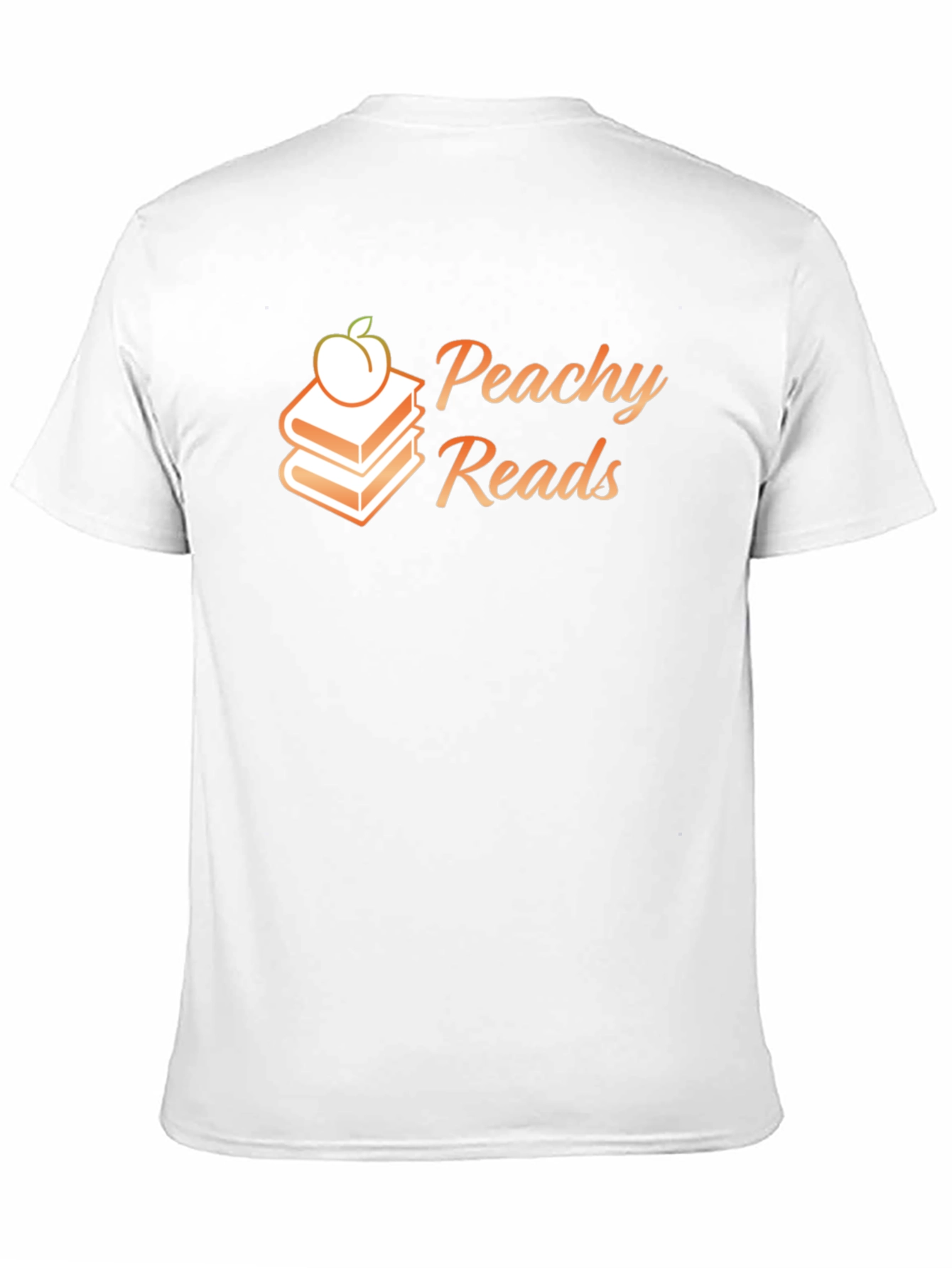 Peachy Reads Black Graphic Tee Shirt
