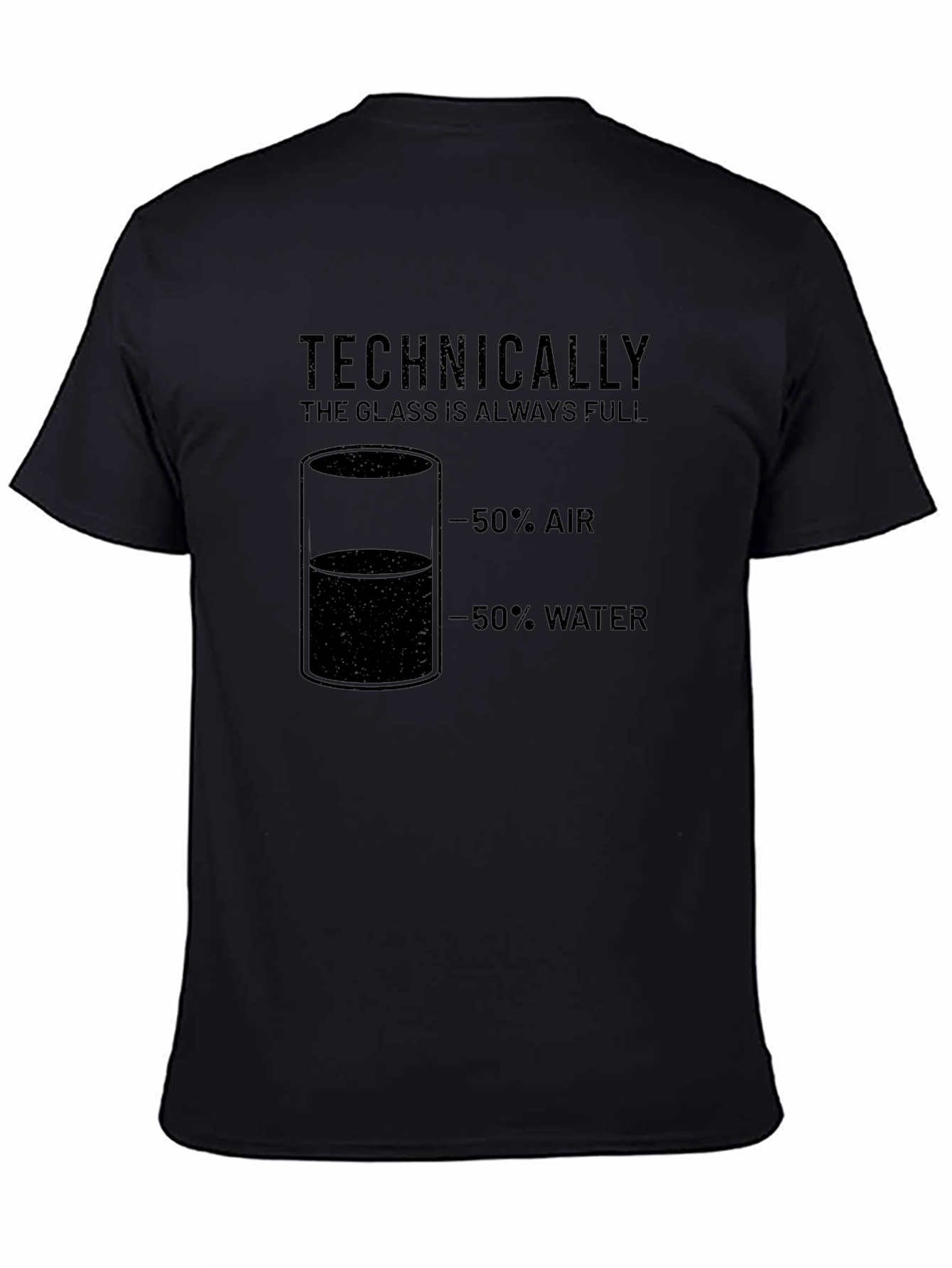 Technically Full T-Shirt - Funny Science Tee