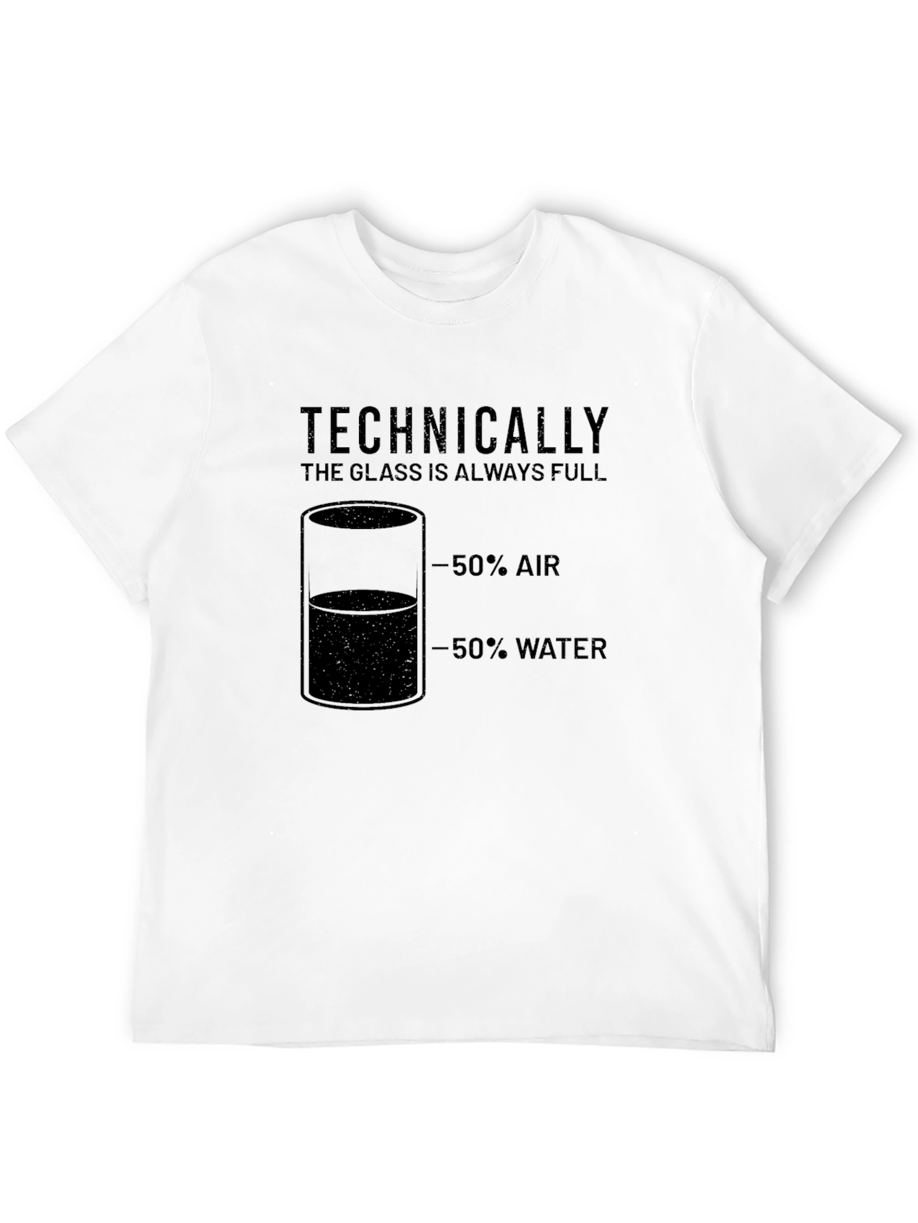 Technically Full T-Shirt - Funny Science Tee