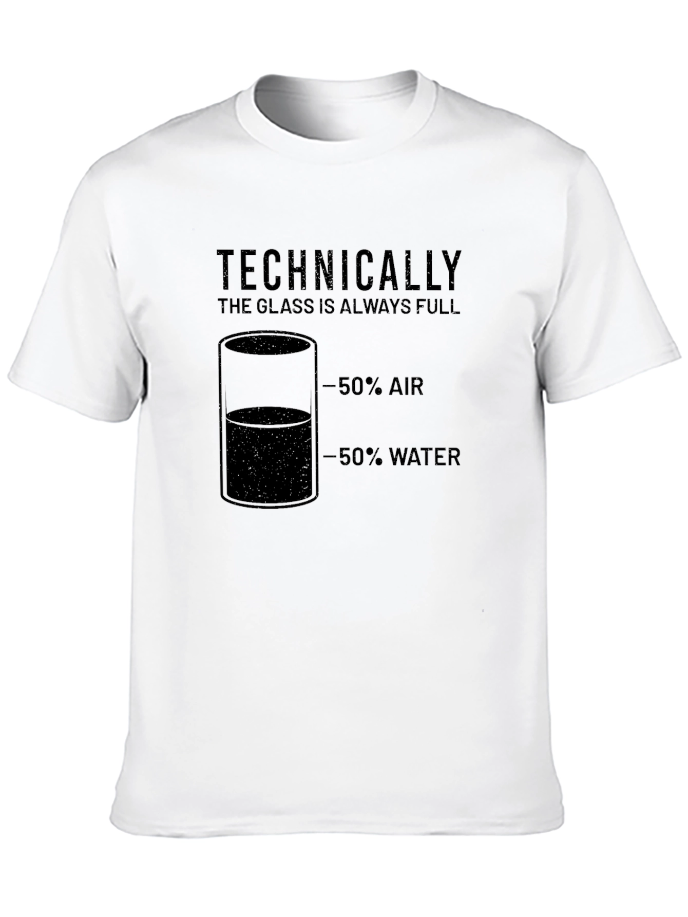 Technically Full T-Shirt - Funny Science Tee