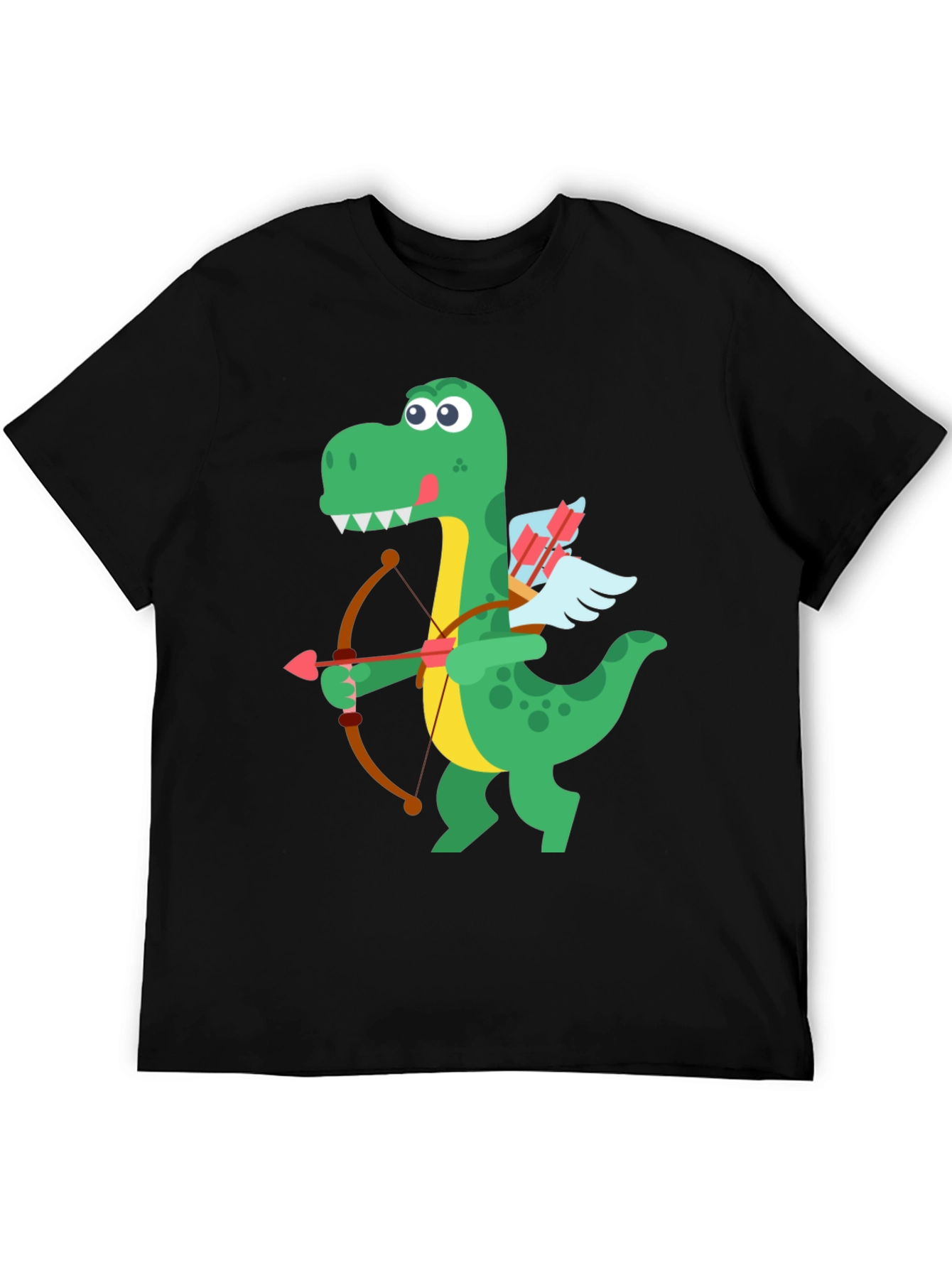 Dino Cupid T-Shirt - Valentines Day Gift