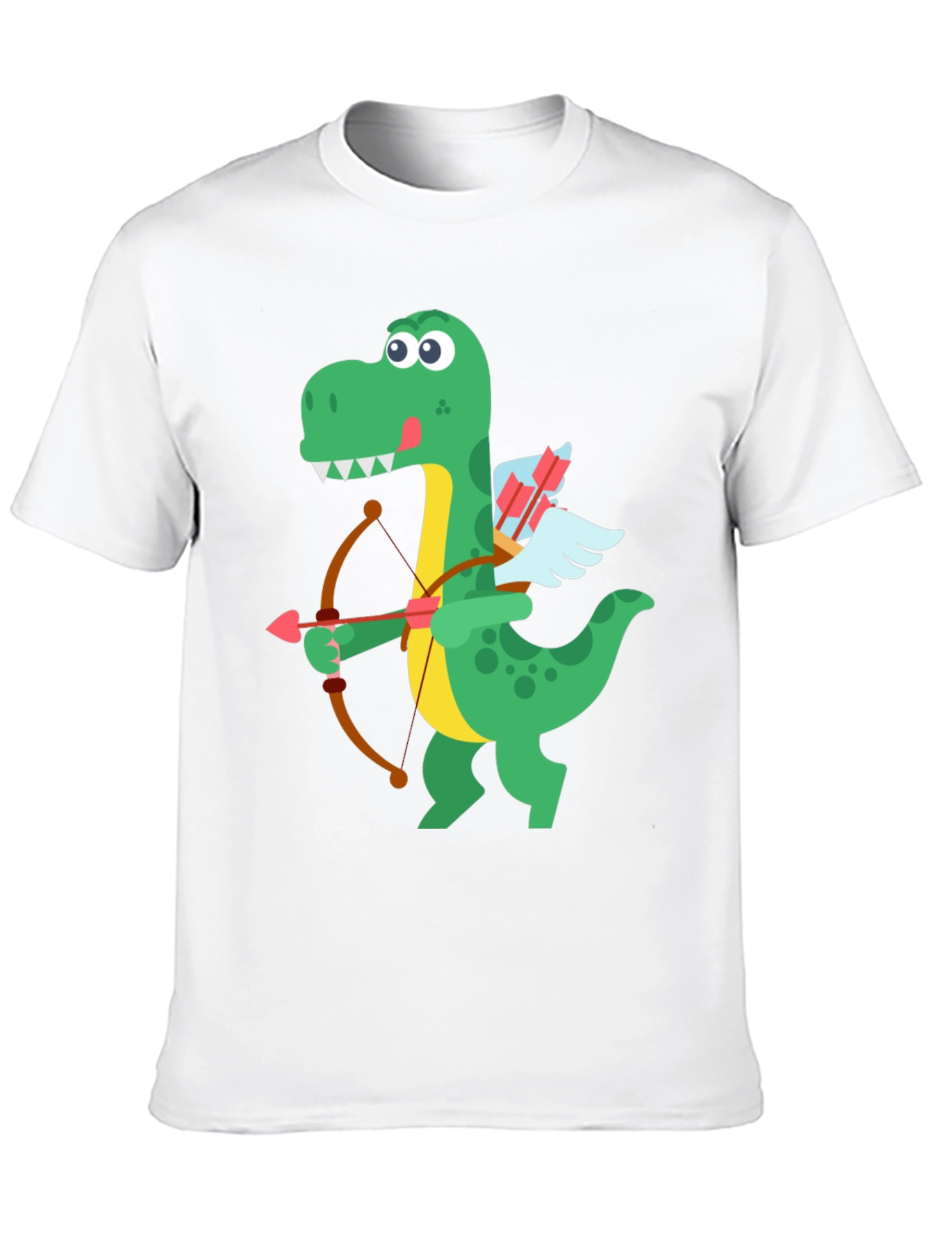 Dino Cupid T-Shirt - Valentines Day Gift