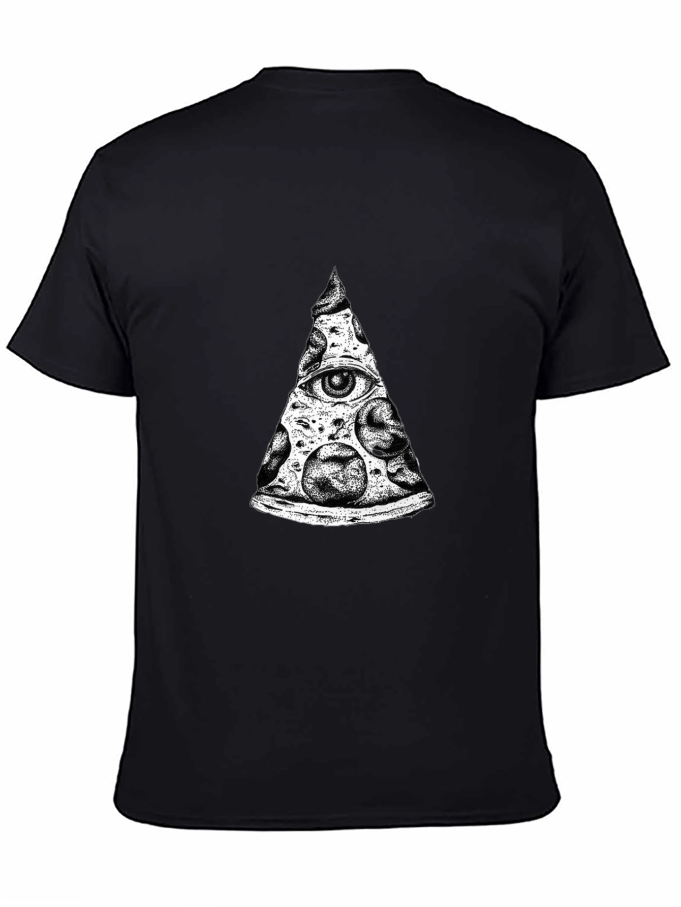 Pizza Illuminati T-Shirt - Eye See You Slice