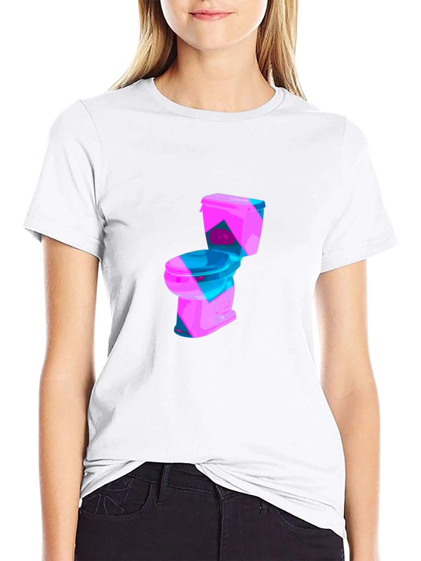 Toilet Graphic Tee - Funky Mens T-Shirt