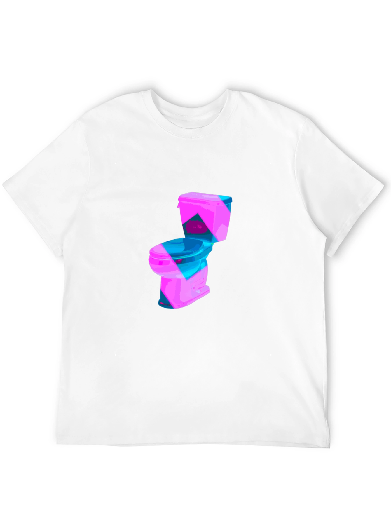 Toilet Graphic Tee - Funky Mens T-Shirt