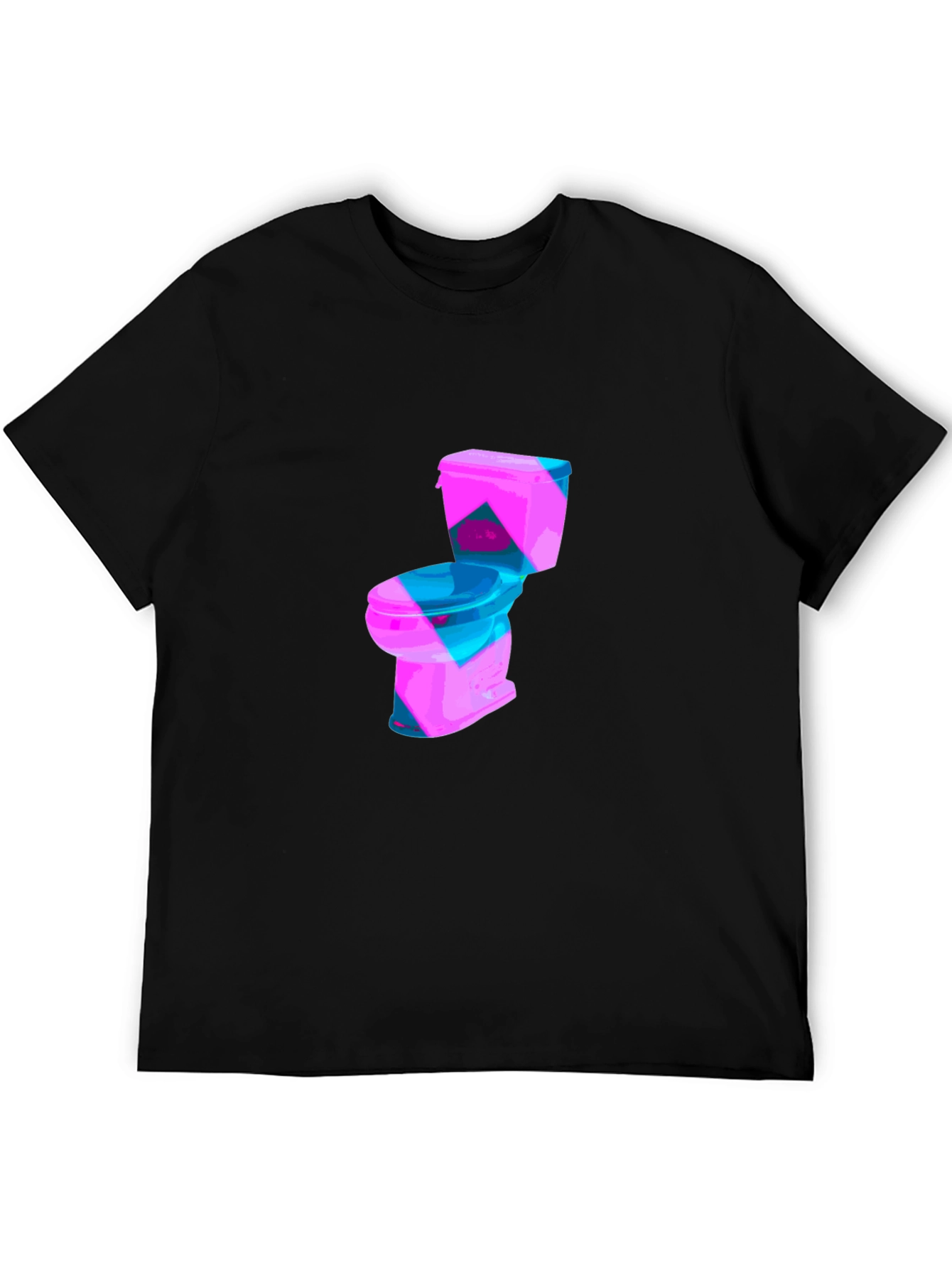 Toilet Graphic Tee - Funky Mens T-Shirt