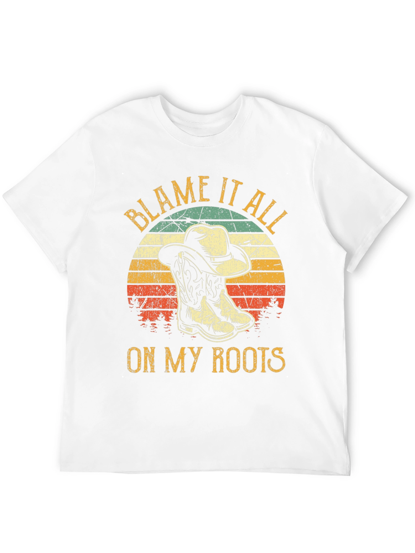Blame It All On My Roots Graphic T-Shirt