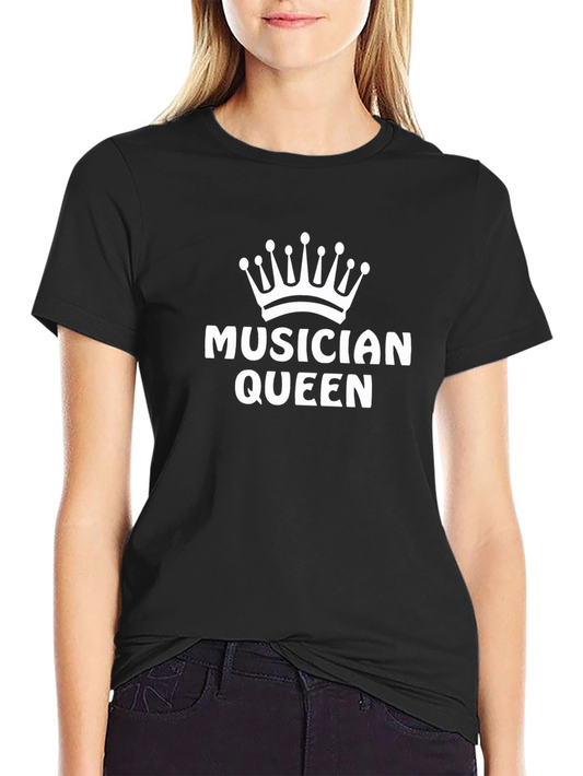 Musician Queen Black T-Shirt