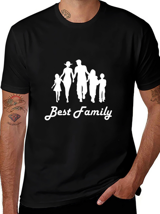 Best Family Black T-Shirt