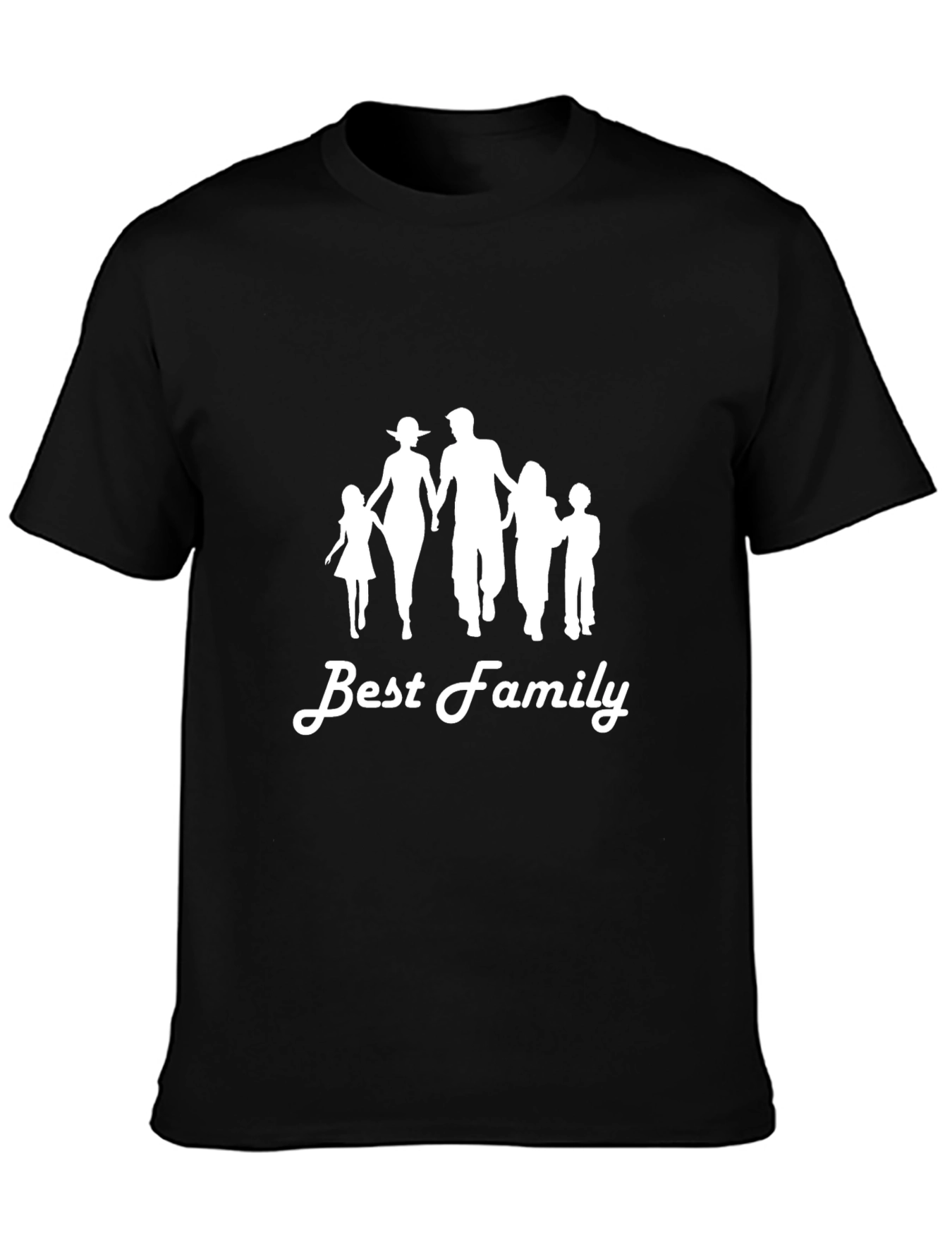 Best Family Black T-Shirt