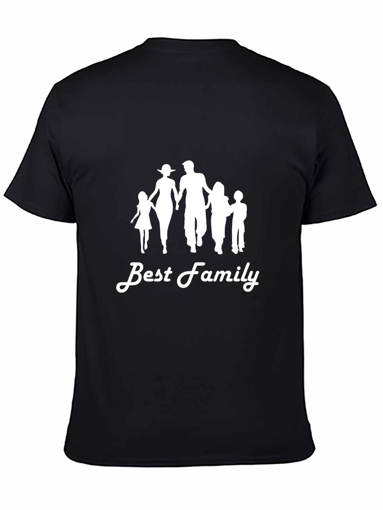 Best Family Black T-Shirt