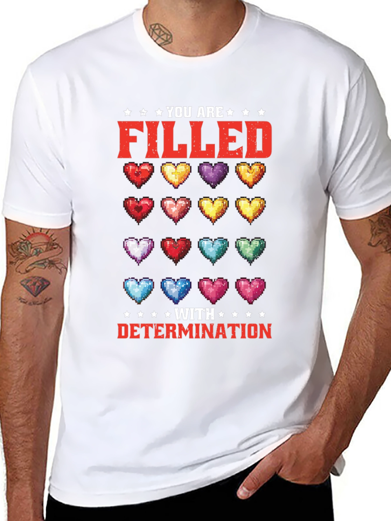 Filled With Determination Graphic T-Shirt