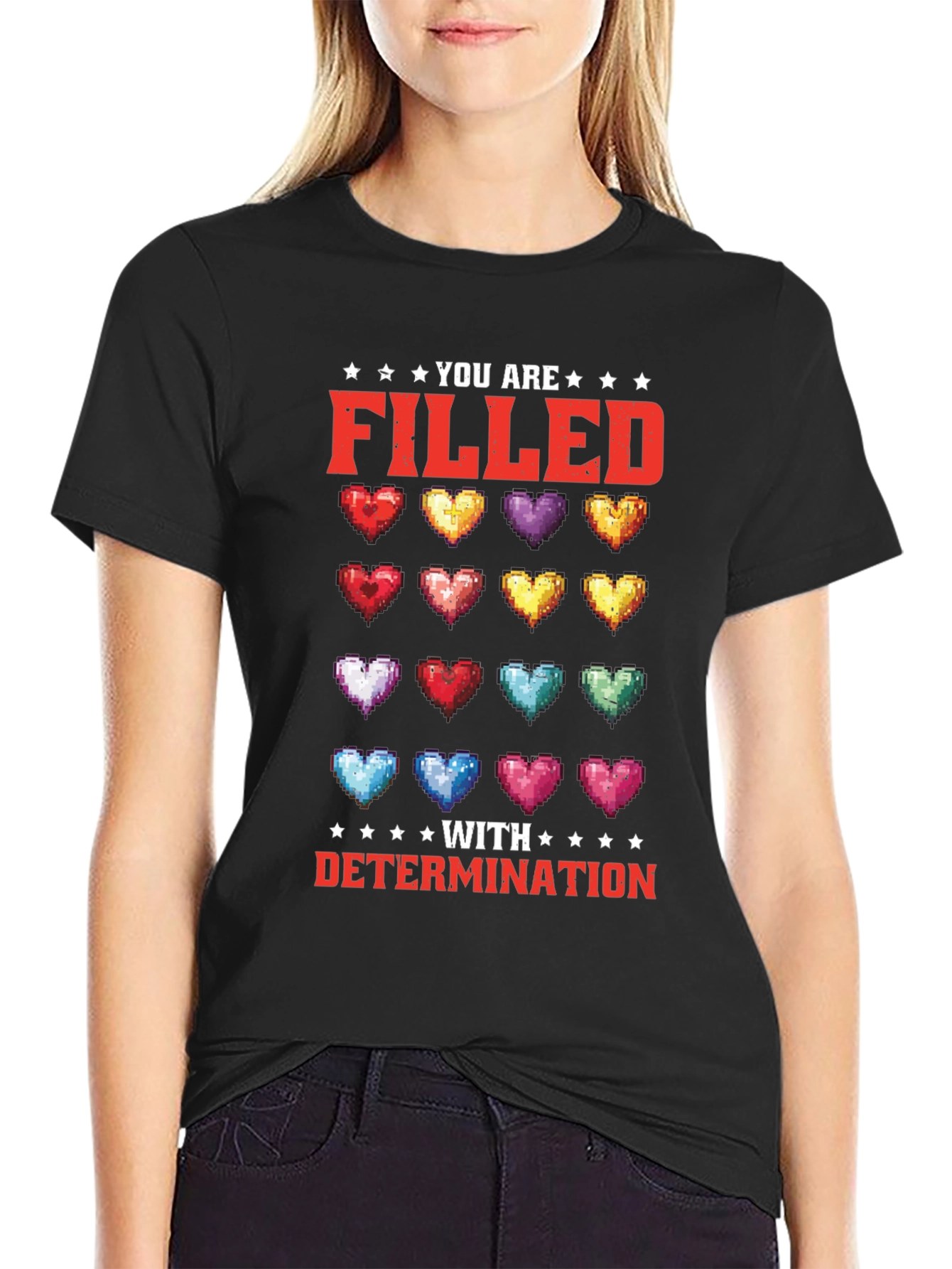 Filled With Determination Graphic T-Shirt