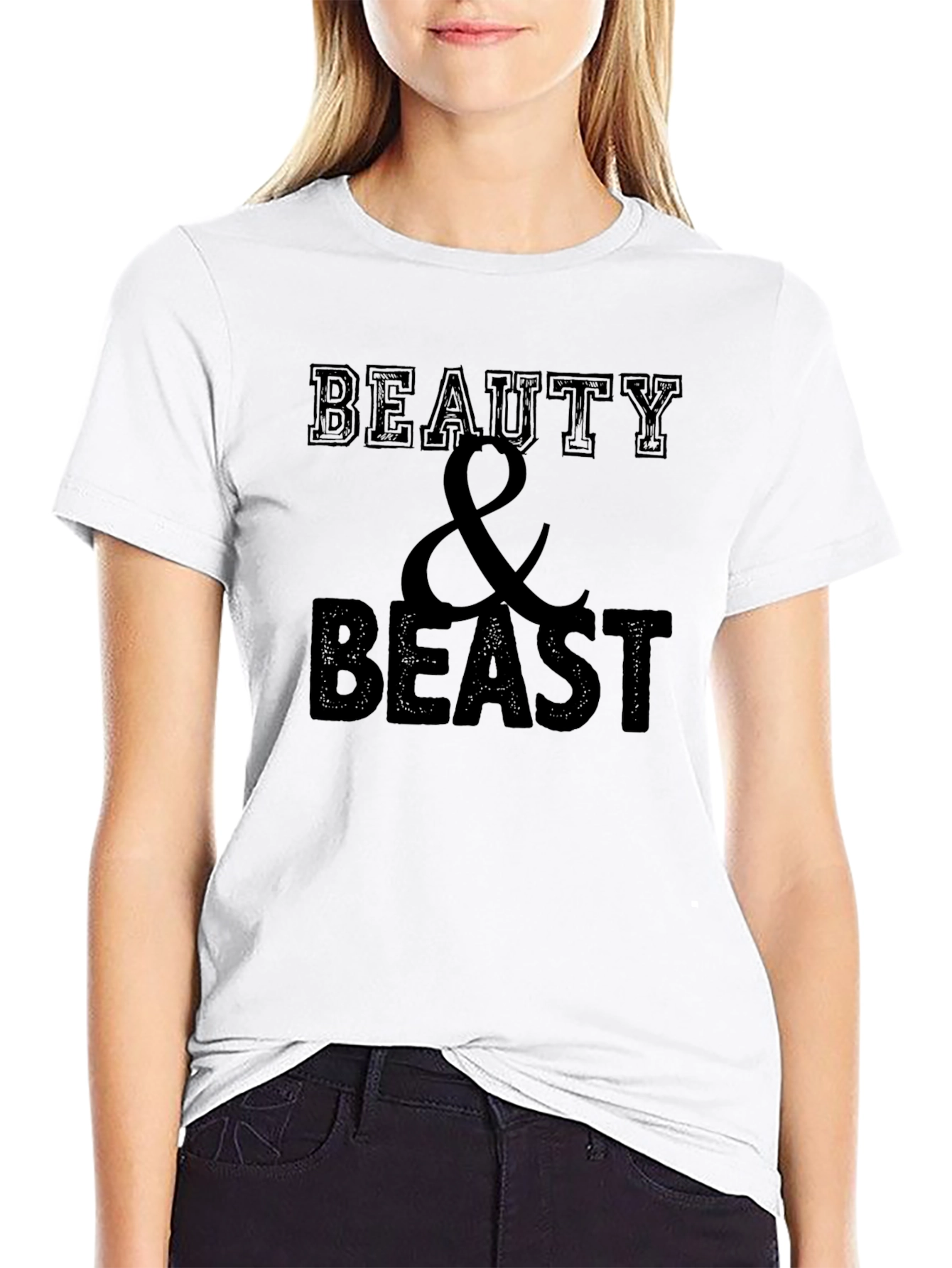 Beauty & Beast Graphic T-Shirt
