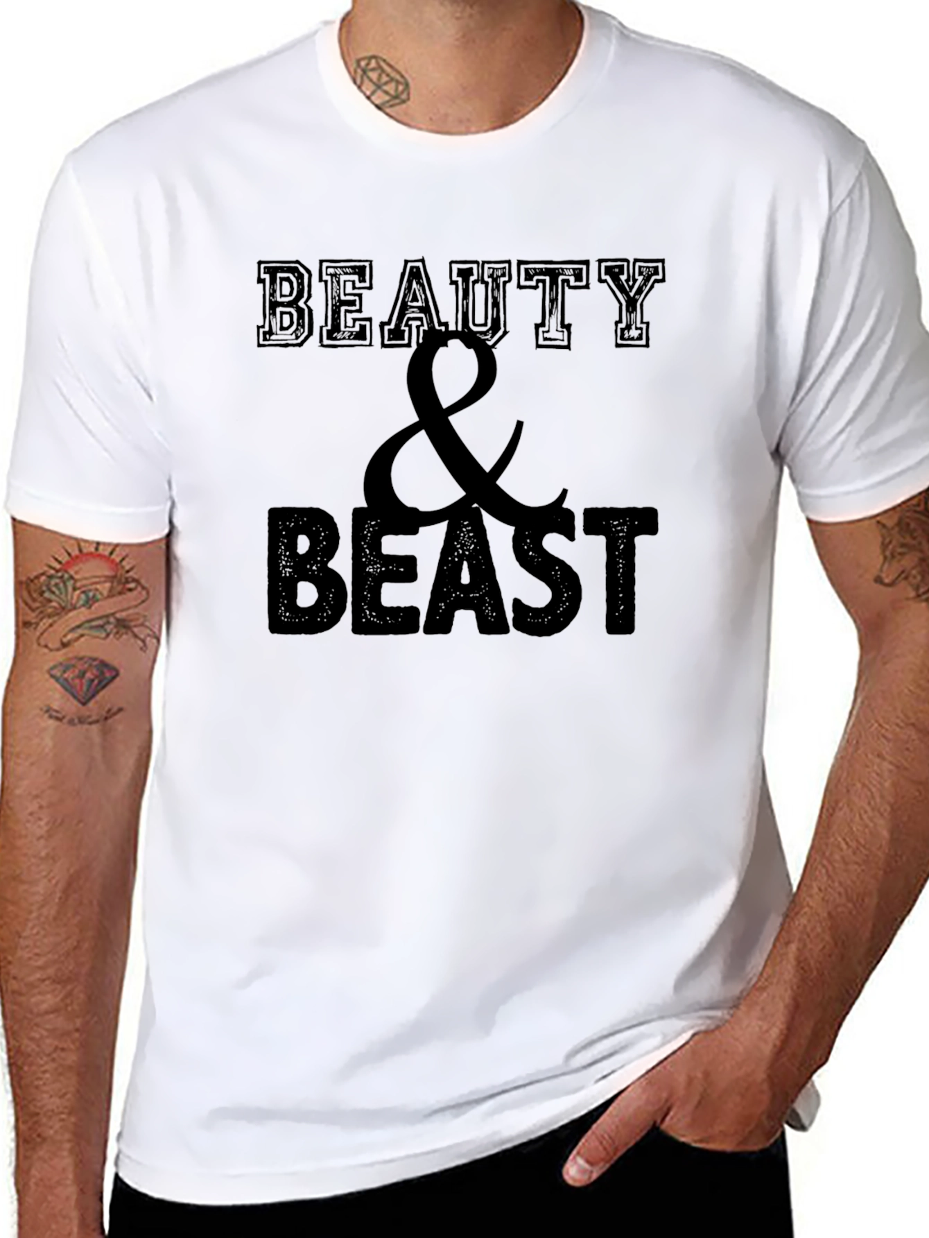 Beauty & Beast Graphic T-Shirt