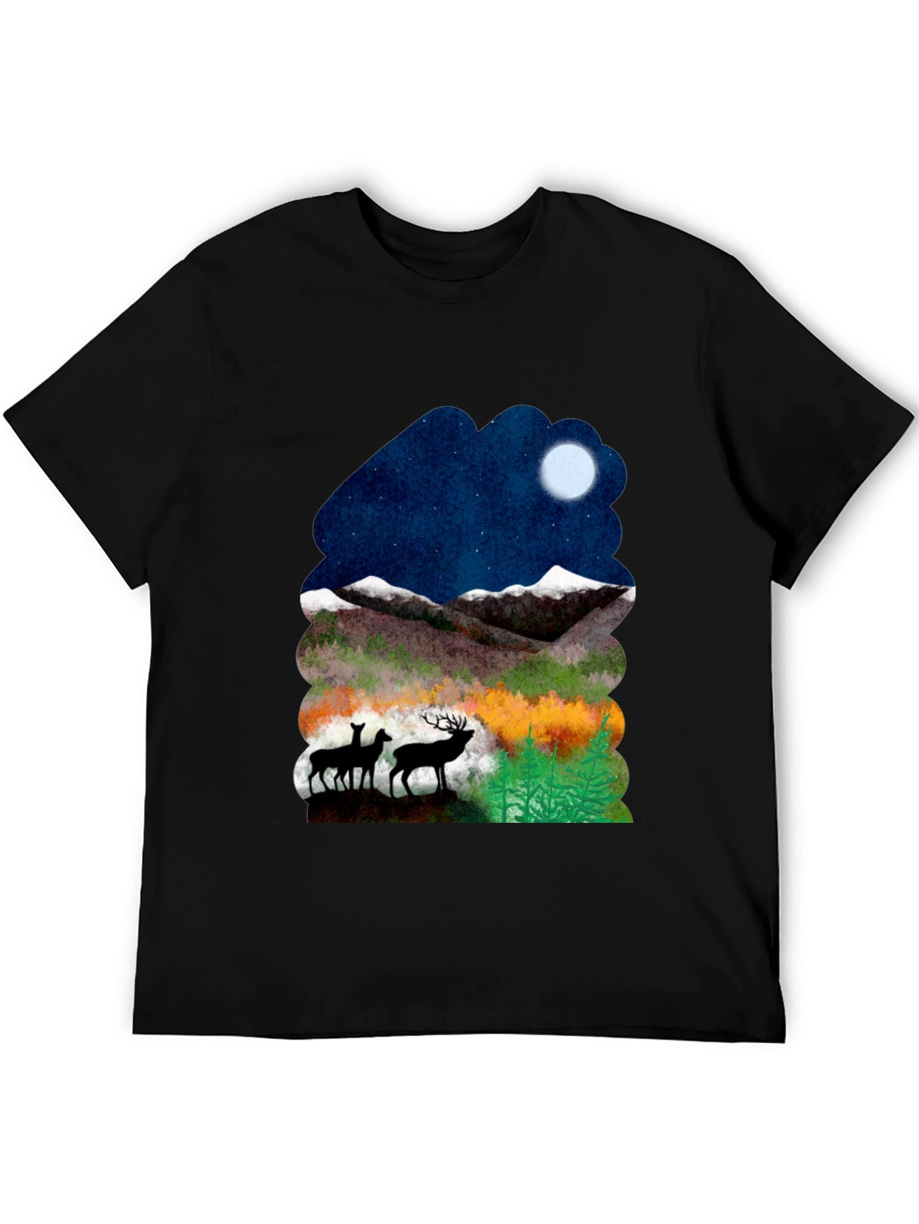 Deer Mountain Graphic Tee
