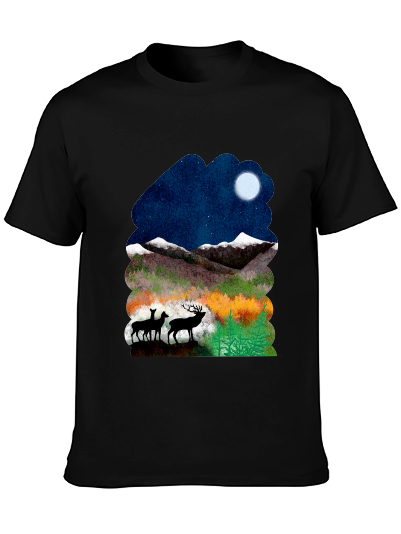 Deer Mountain Graphic Tee