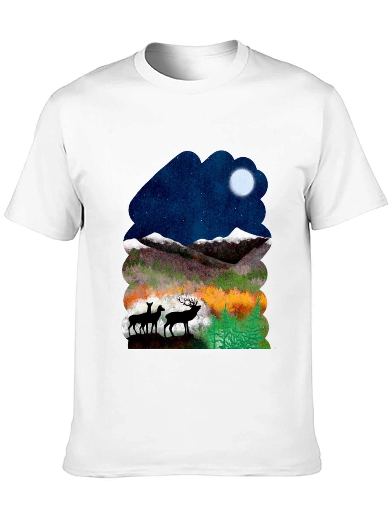 Deer Mountain Graphic Tee