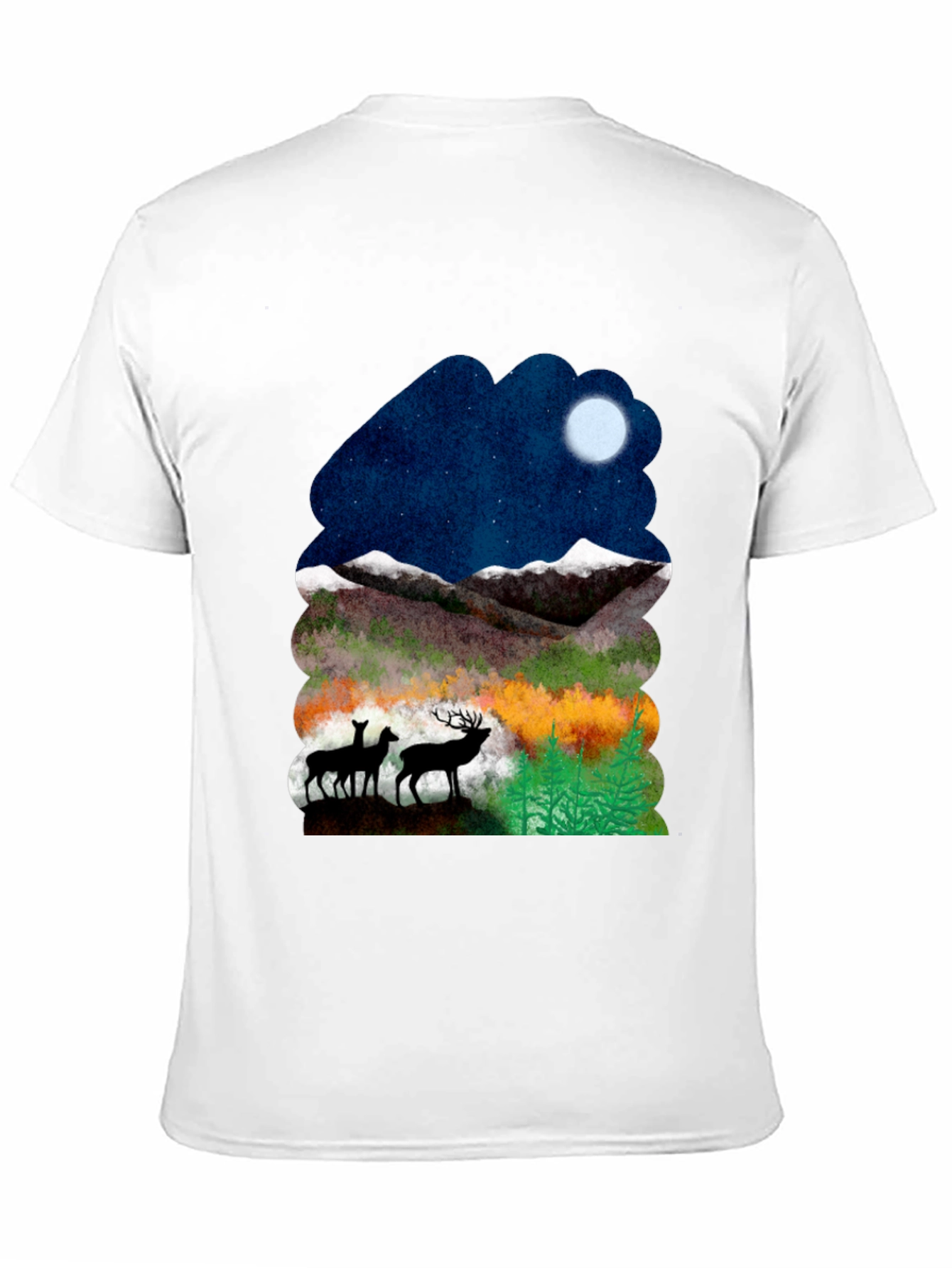 Deer Mountain Graphic Tee