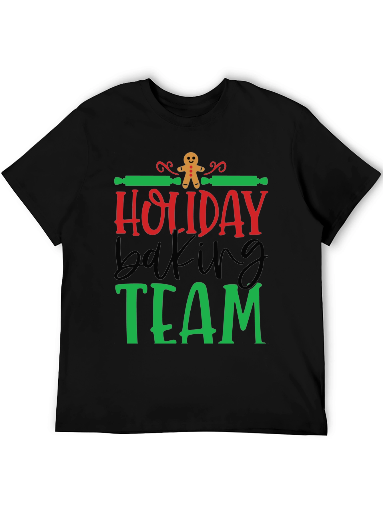 Holiday Baking Team T-Shirt - Festive & Fun!